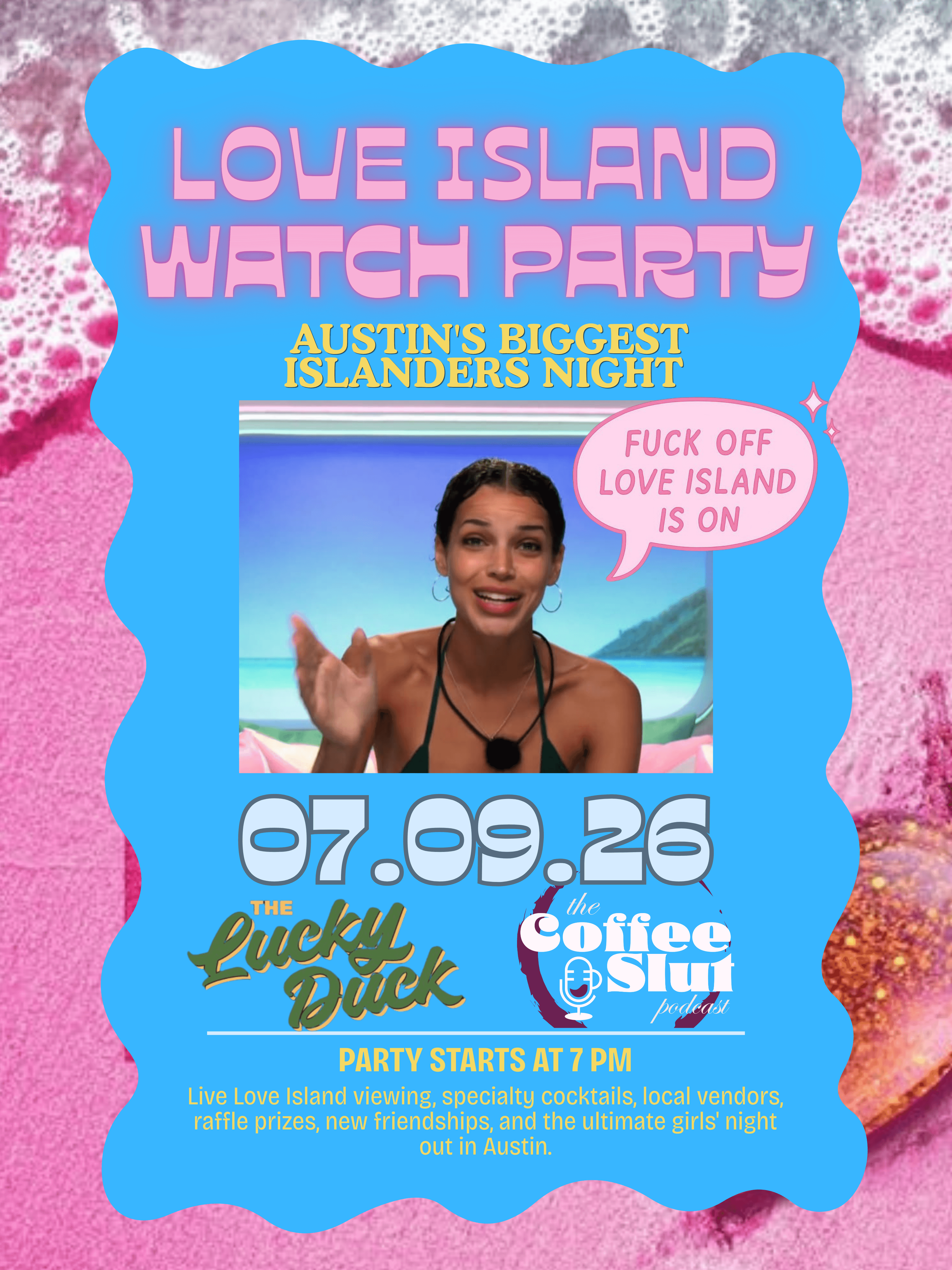 Love Island Watch Party: Austin's Biggest Night 💋🌴