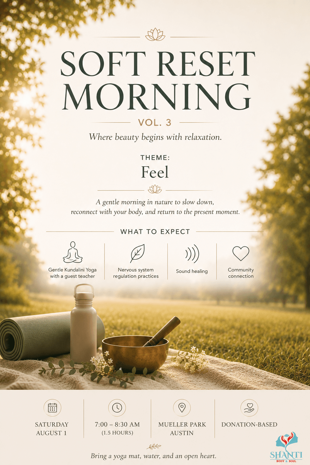Soft Reset Morning. vol.3
Theme: Feel