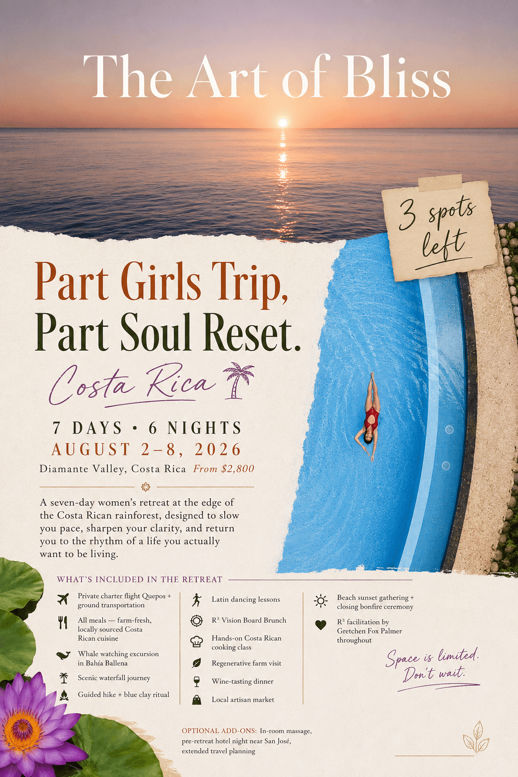 The Art of Bliss Costa Rica Women's Trip