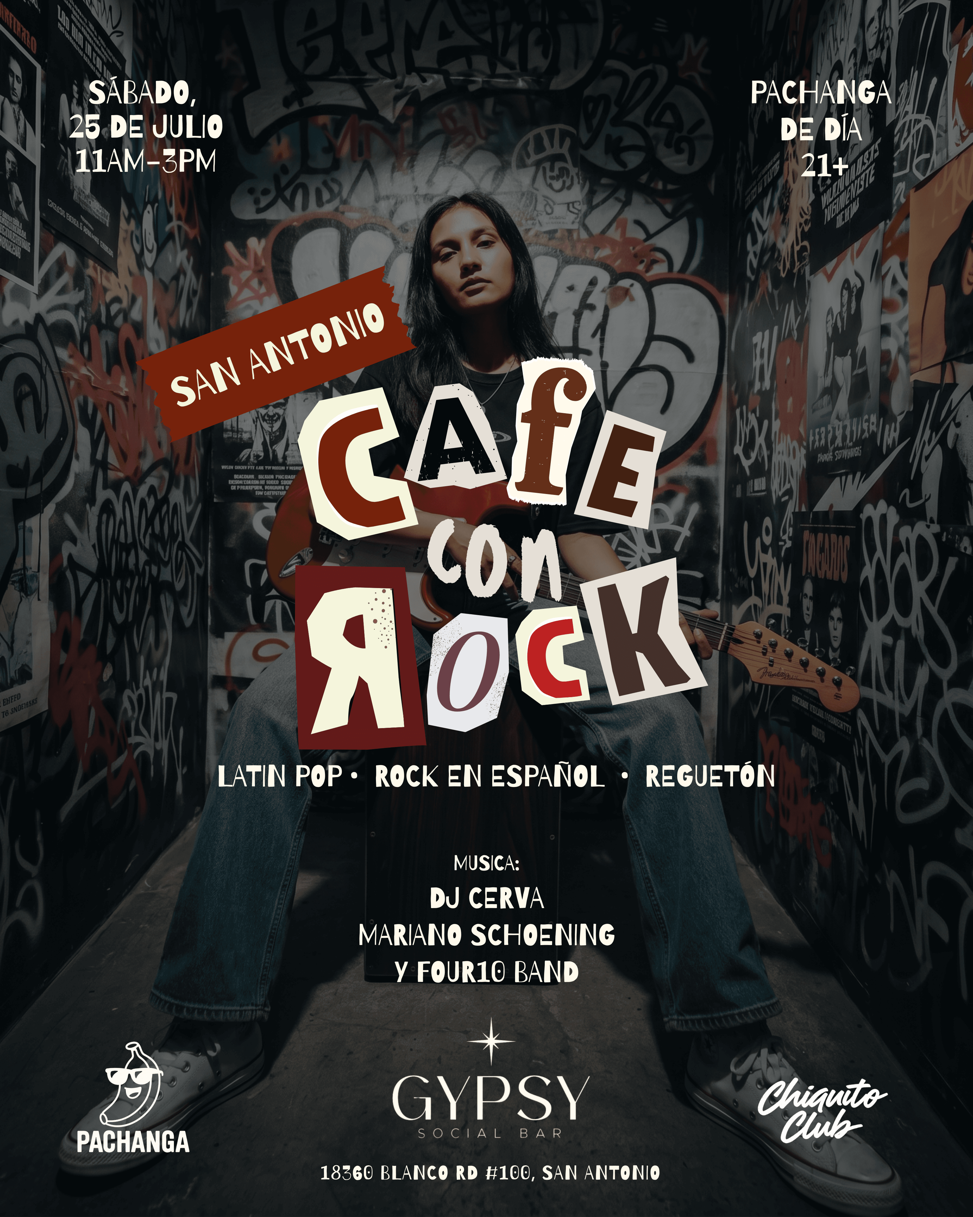 Café con Rock 🎸 San Antonio
