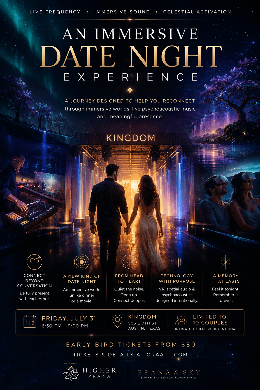 An Immersive Date Night Experience in Virtual Reality