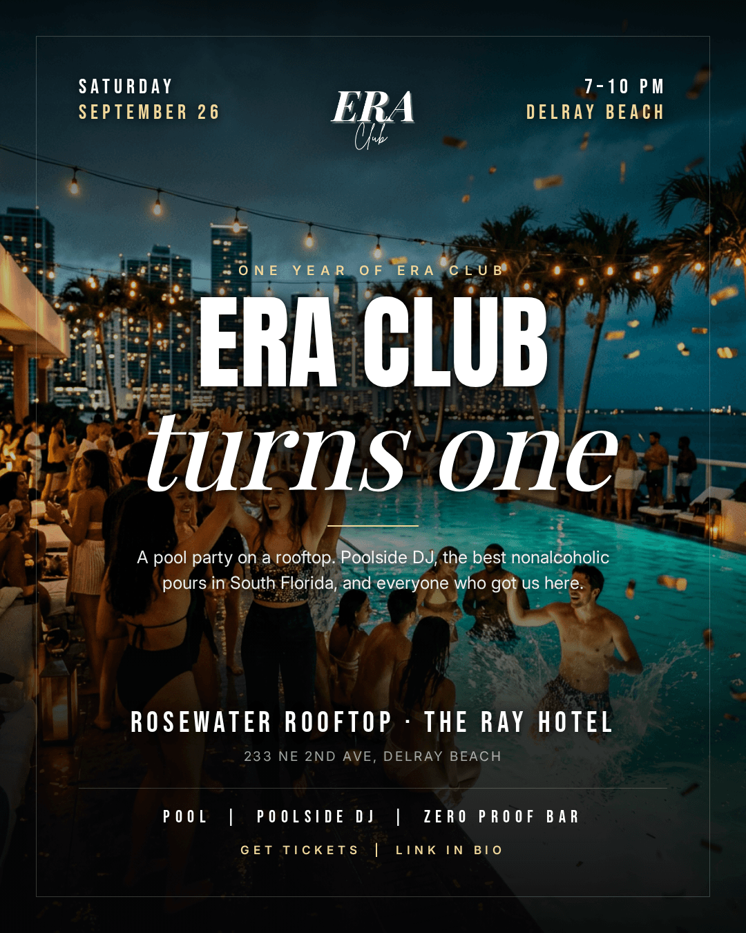 ERA CLUB 1ST BIRTHDAY BASH