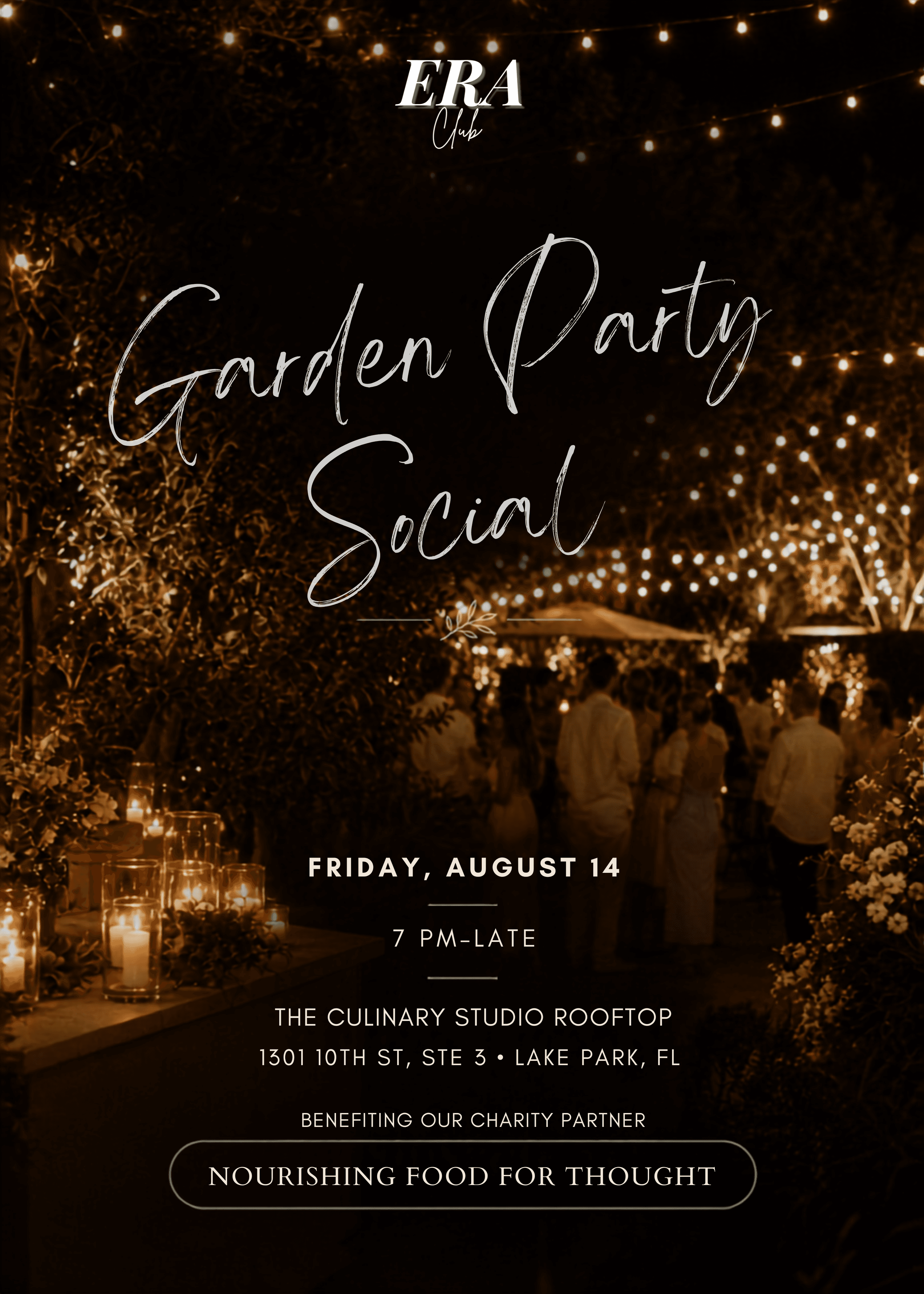 ERA Presents: Garden Party Social