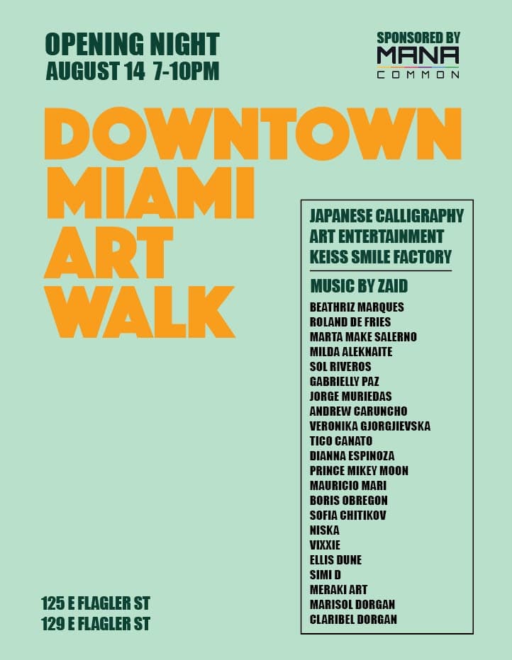 DOWNTOWN MIAMI ART WALK