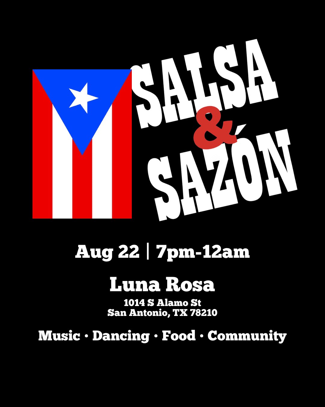 SALSA & SAZÓN in SATX