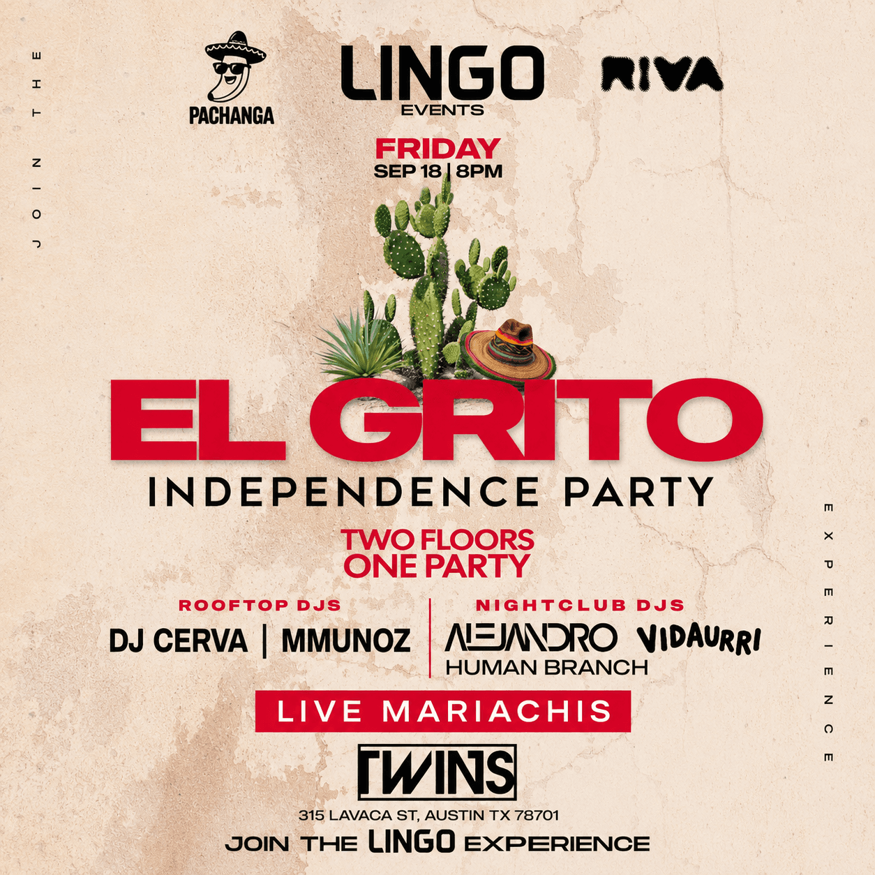 π²π½El grito - INDEPENDENCE PARTY
