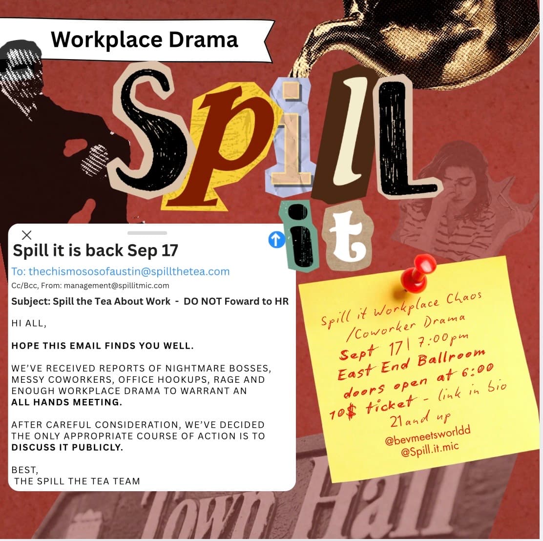 Spill It 3 min mic
