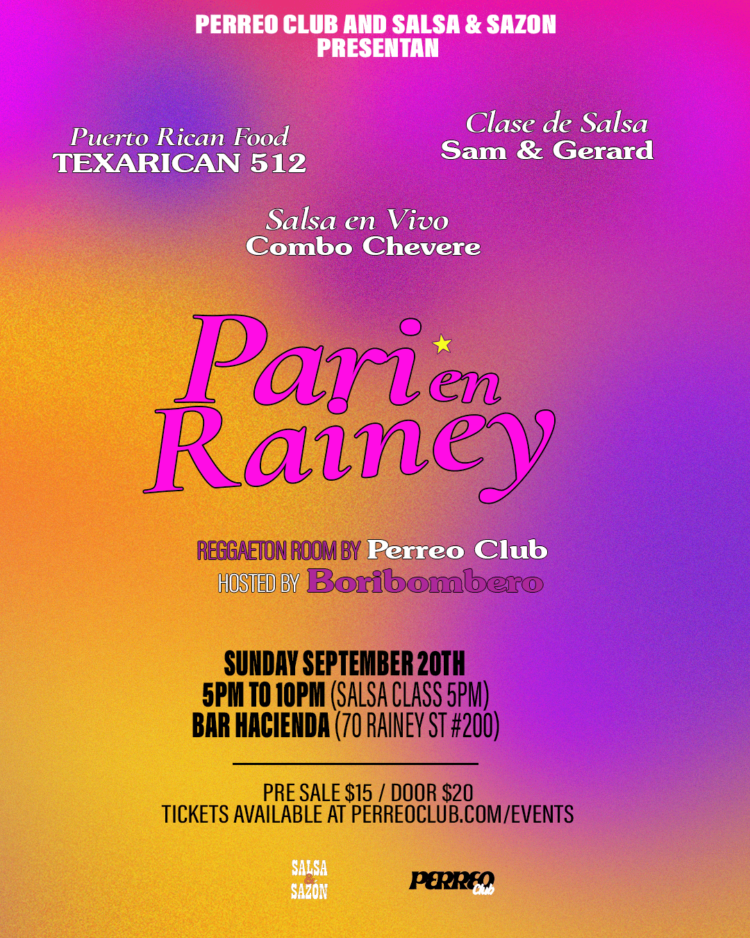 ¡Pari en Rainey!