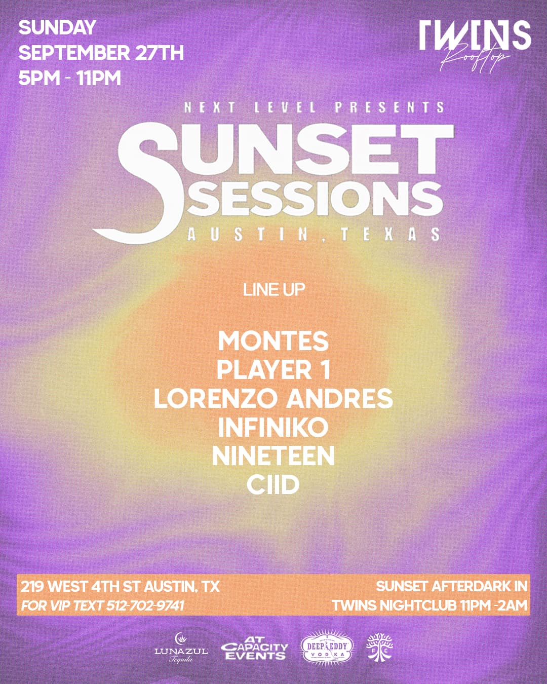 SUNSET SESSIONS ATX