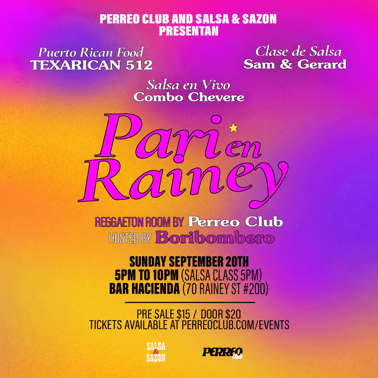 ¡Pari en Rainey!