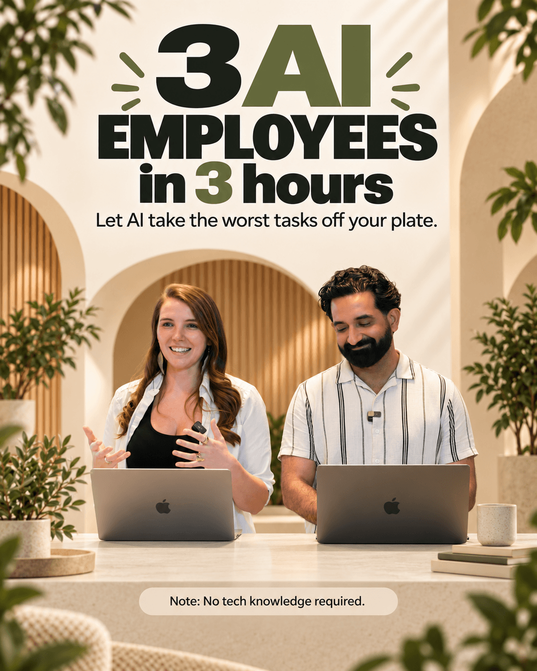 3 AI Employees in 3 Hours