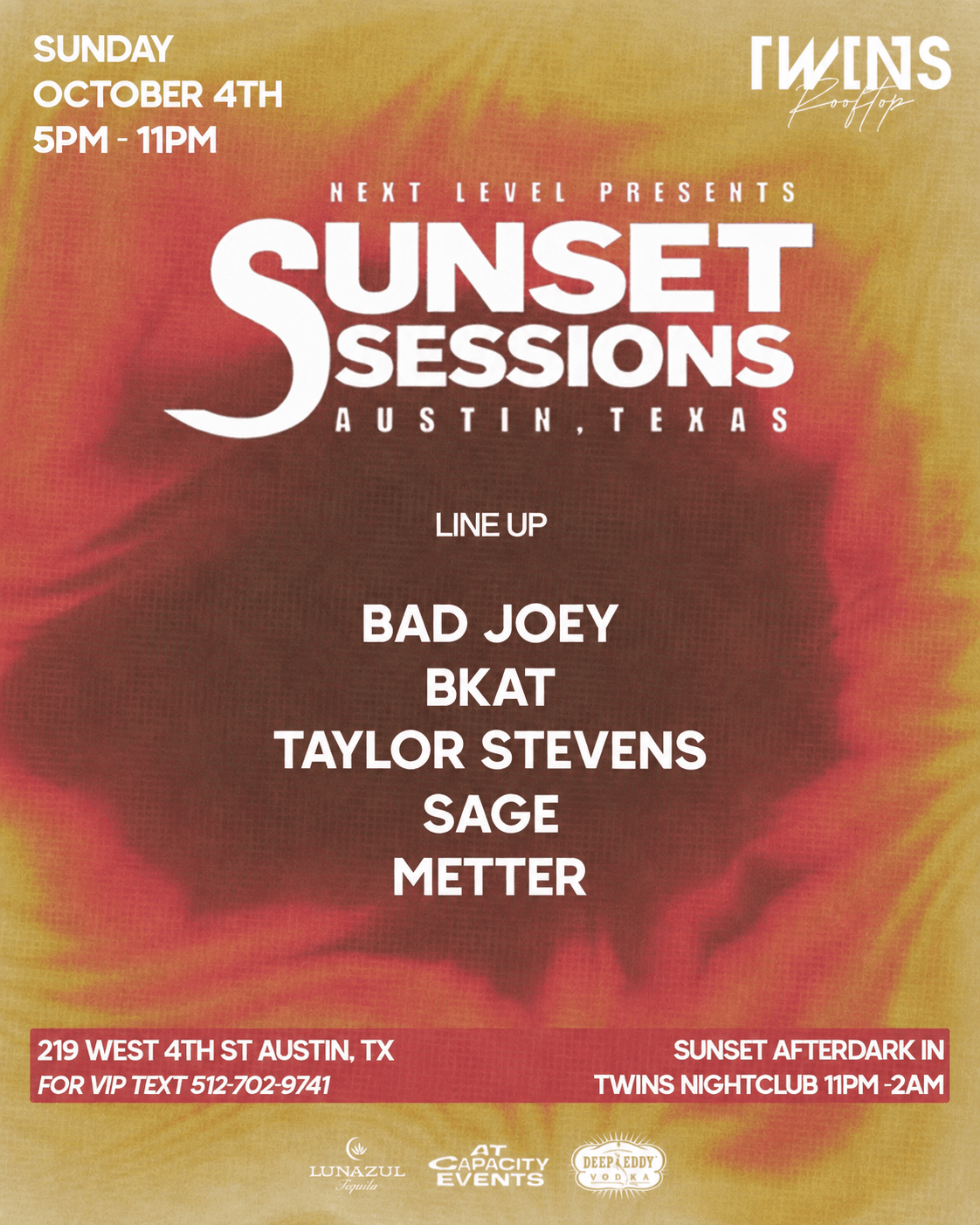 SUNSET SESSIONS ATX