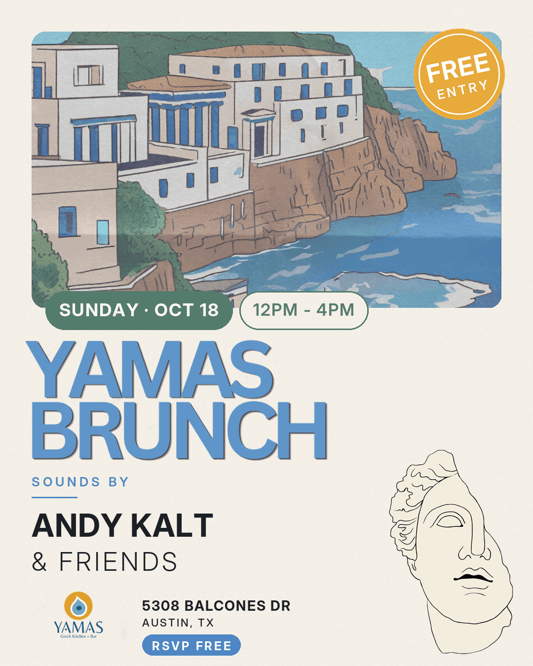 Yamas Brunch: Andy Kalt & Friends